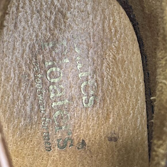 Original Bates Floaters Brown Leather Lace Up Ankle Chukka Boots Men’s Size 10 - Picture 12 of 14